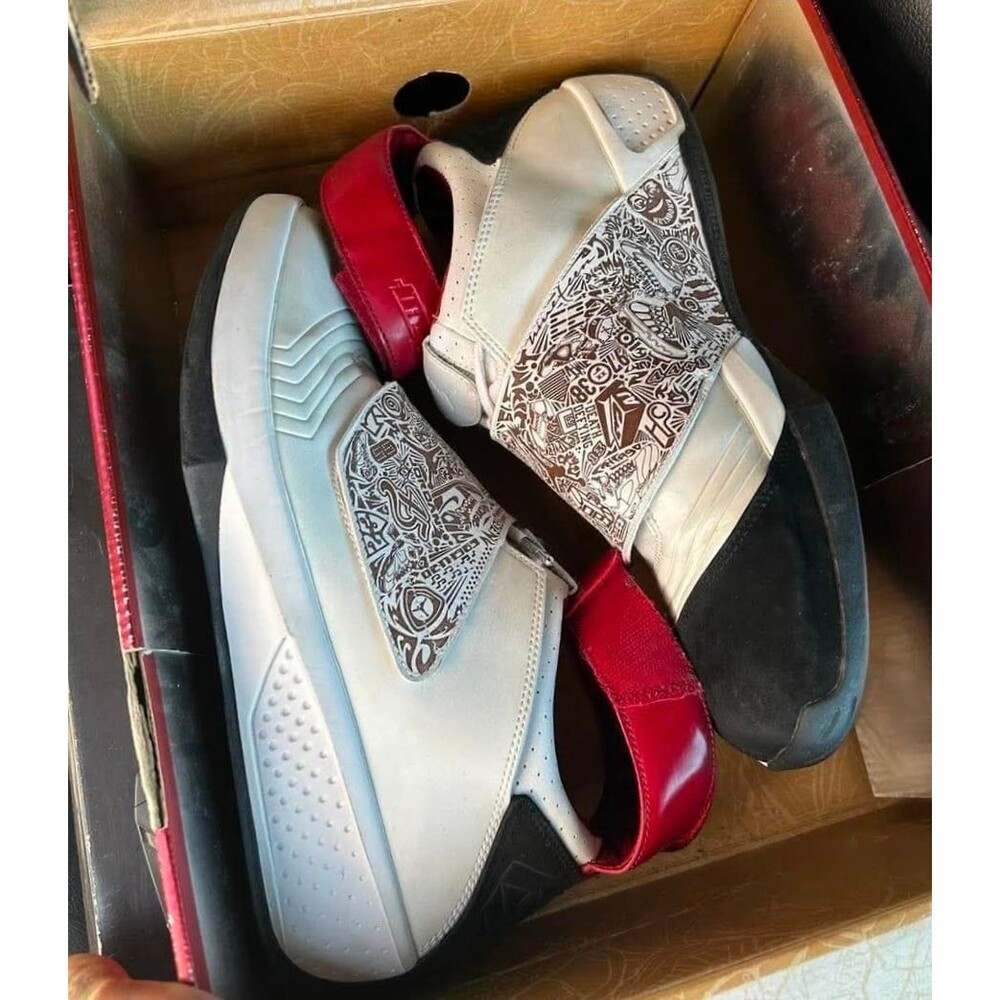 RARE 2005 OG Air Jordan XX 20 White/Varsity Red – Men’s 11 – EXCELLENT + OG BOX